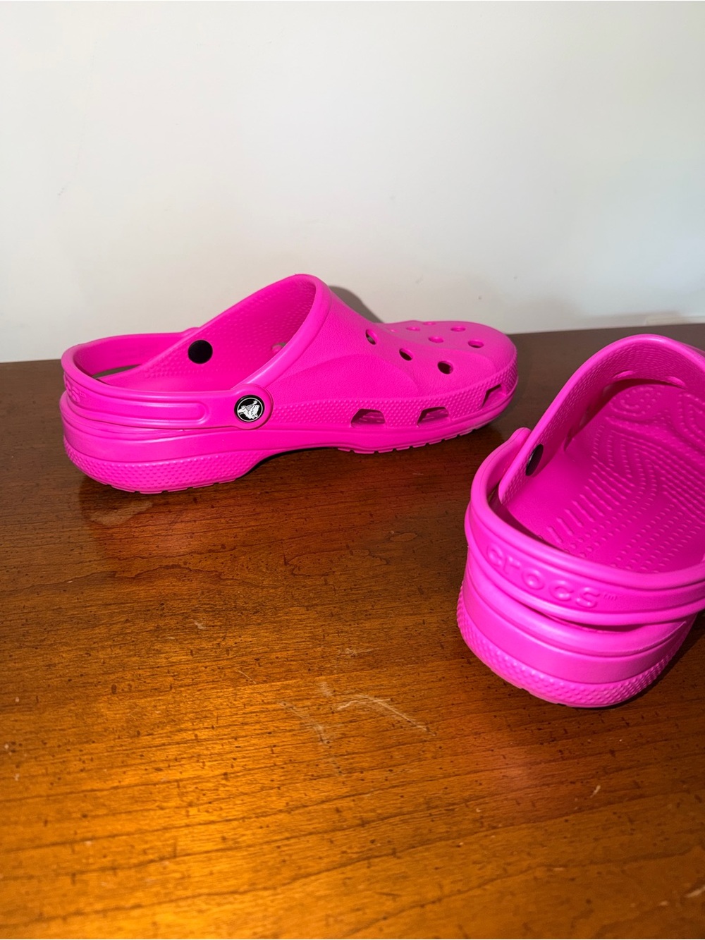 Crocs Adult Baya Clogs, Electric Pink, W10/M8 - Picture 7 of 8